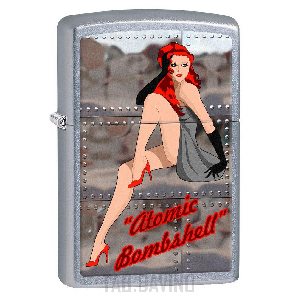 ZIPPO ATOMIC BOMBSHELL FEUERZEUG 5766 ZIPPO ORIGINAL USA